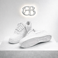 AF1 - WHITE STRASS
